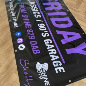 PVC banner heavy duty material