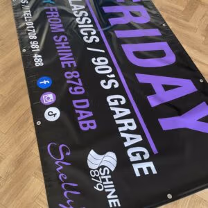 PVC banner heavy duty material