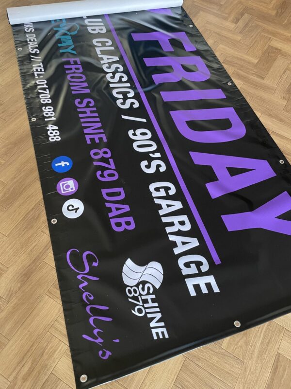 PVC banner heavy duty material