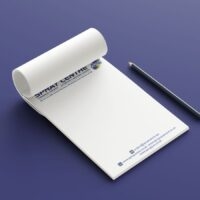 Note pad printing