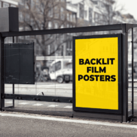 Backlit posters