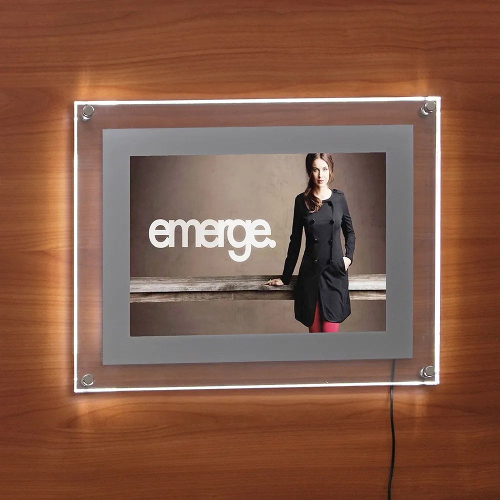 A3 backlit poster