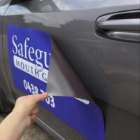 Van magnet printing