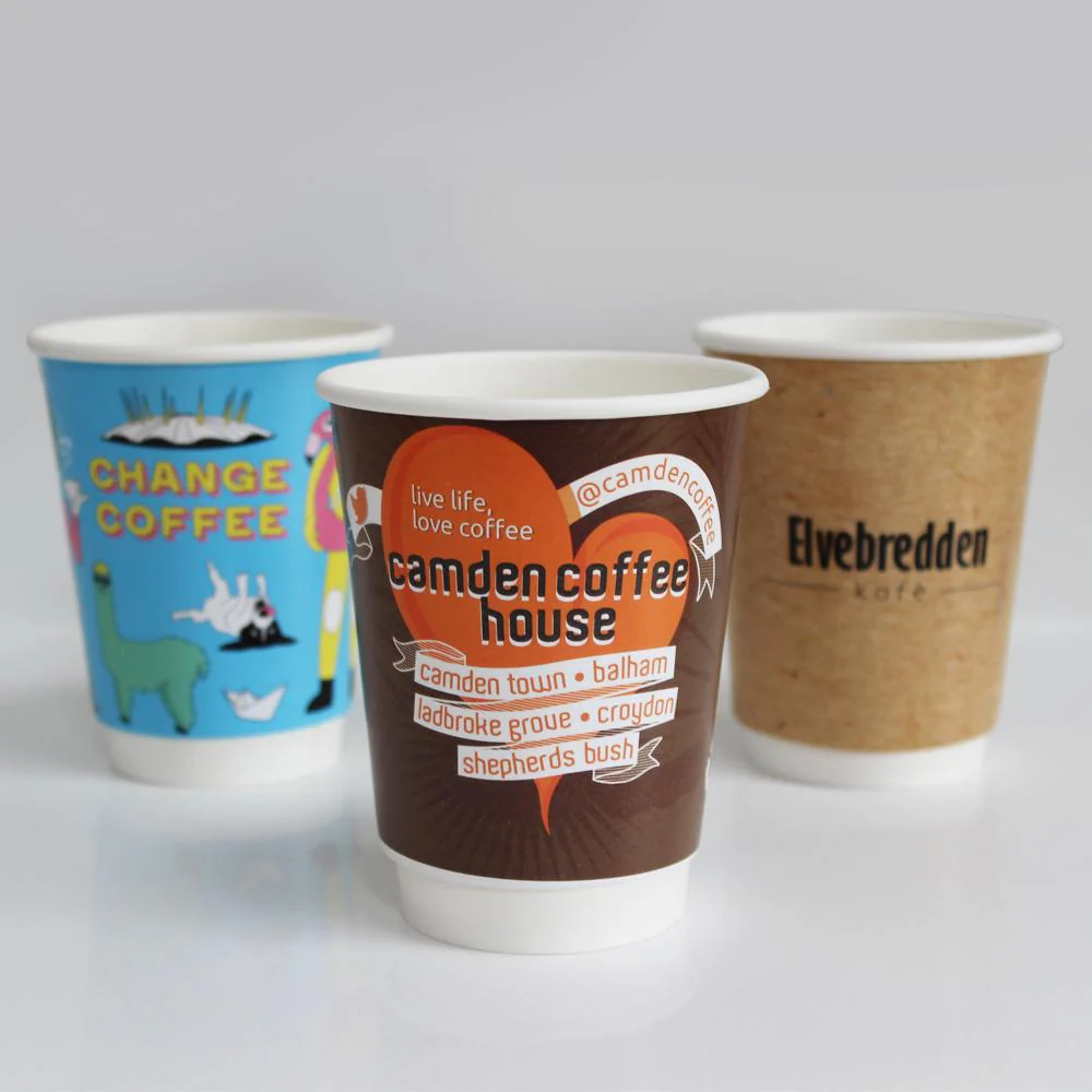 Printed paper cups