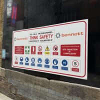 Foamex board printing custom sizes