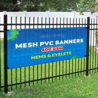 Mesh banners