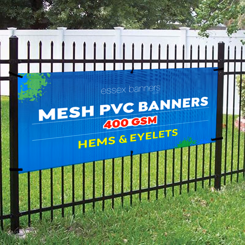 Mesh banners