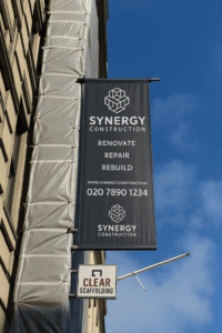 3M X 1M SCAFFOLDING BANNER PRINTING