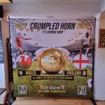 Pub backdrop step and repeat banner