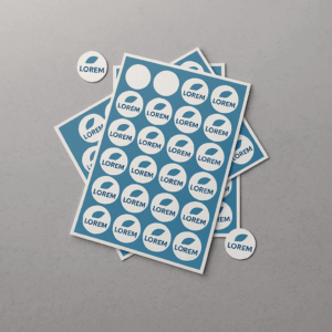 Sticker sheet printing