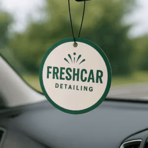 Printed car air fresheners