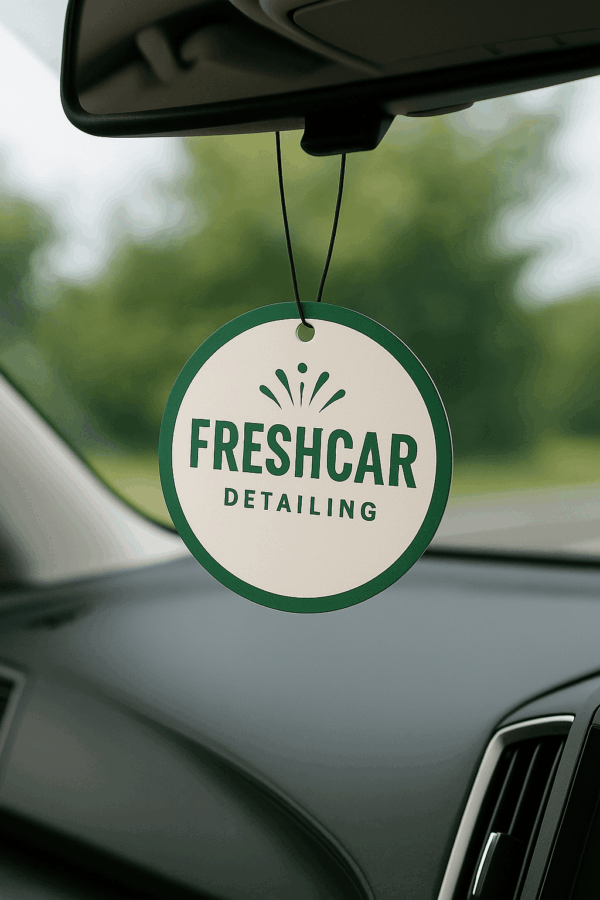 Printed car air fresheners
