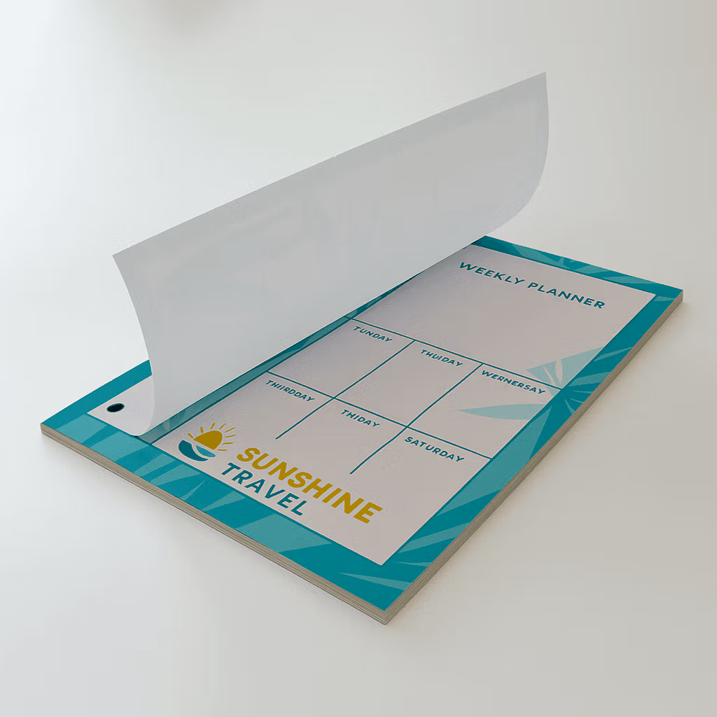 Printed desk pads Printed desk pads
