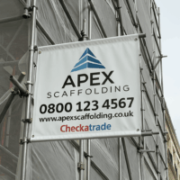 3ft x 3ft scaffolding banners