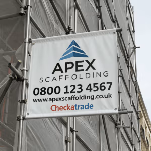 3ft x 3ft scaffolding banners