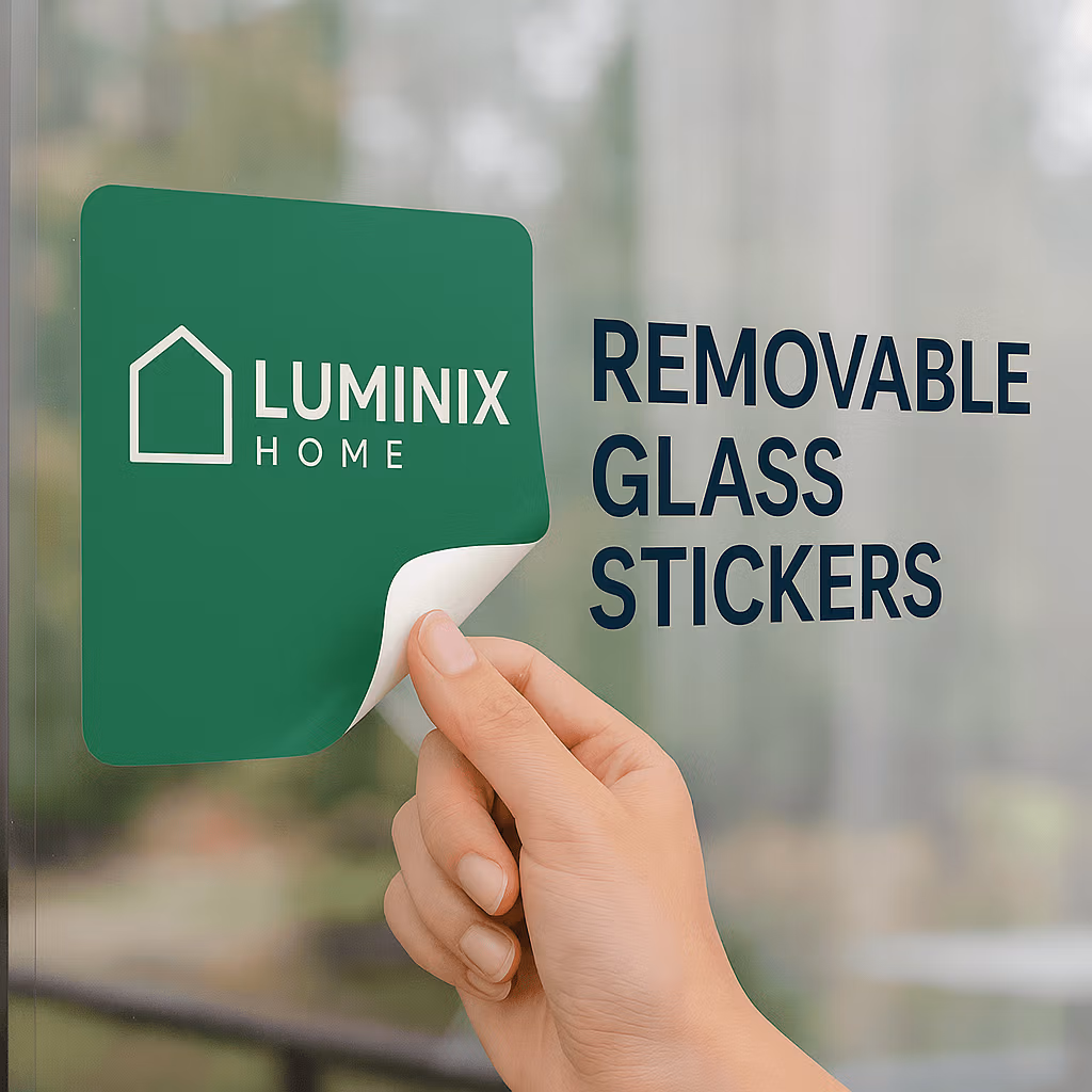 Glass stickers