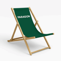 Printed deckchair