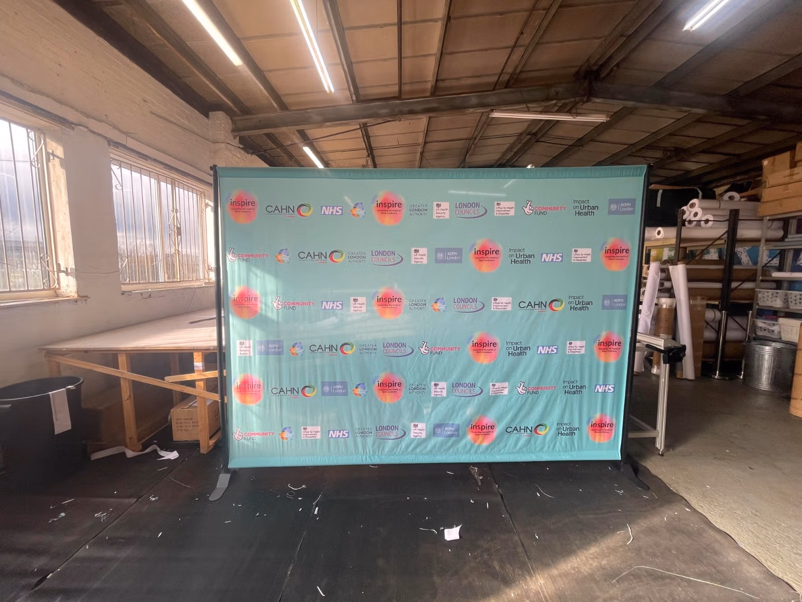 Step and repeat printing
