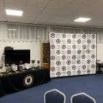 Step and repeat banner printing