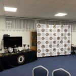 Step and repeat banner printing