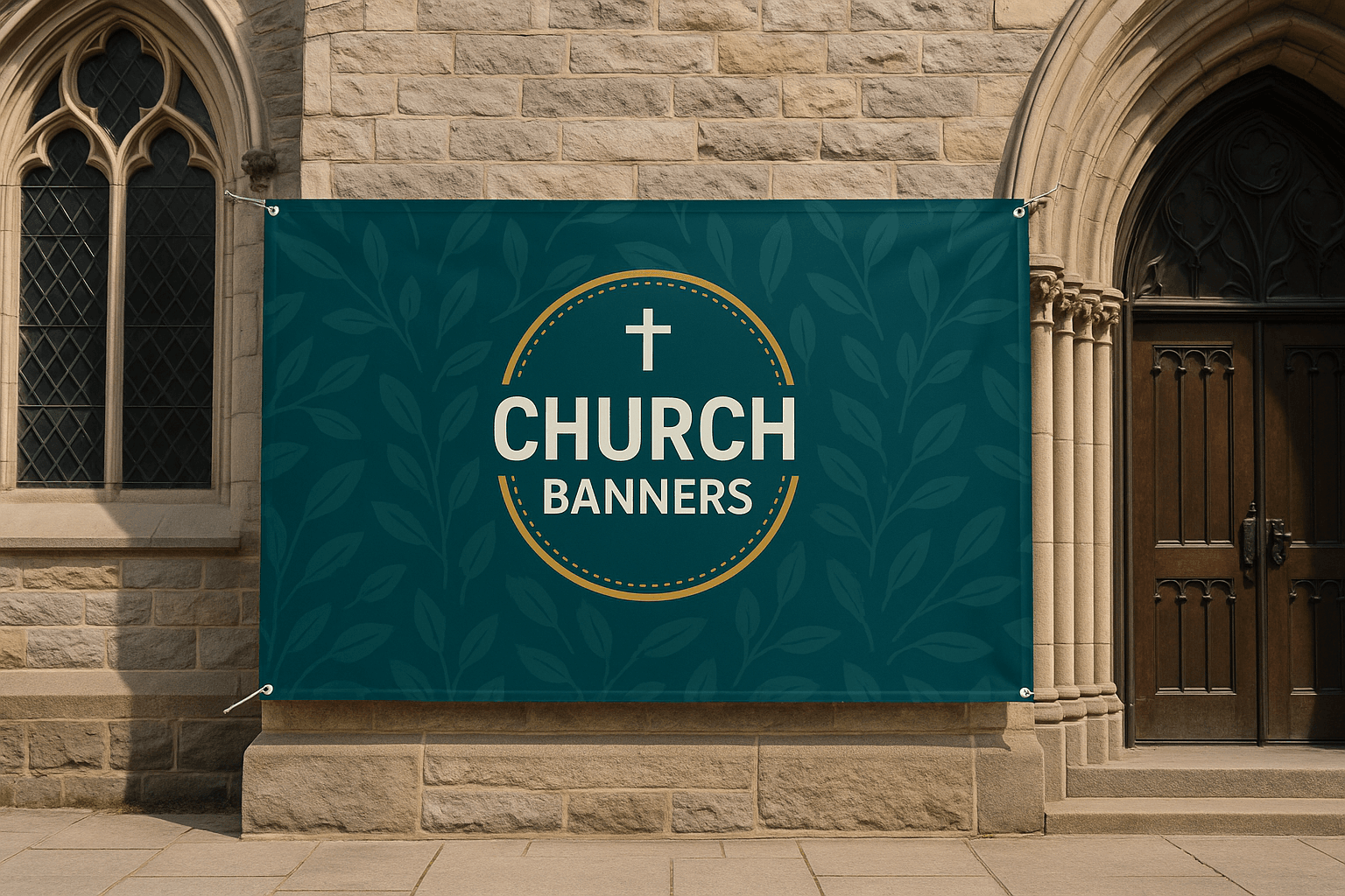 Printed church banners Printed church banners