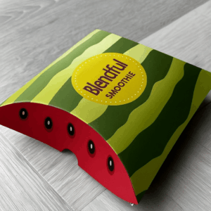 Large branded pillow boxes