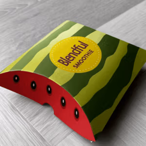 Large branded pillow boxes