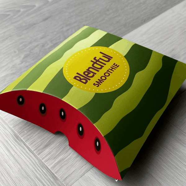 Large branded pillow boxes