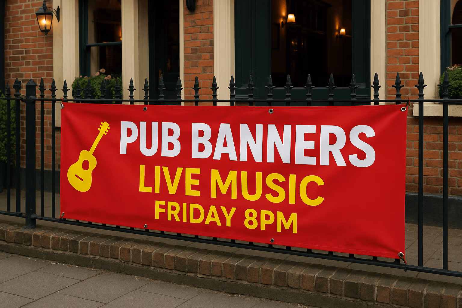 Pub banner printing Pub banner printing