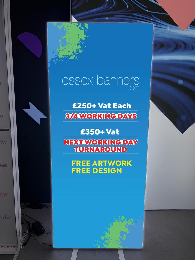 LED fabric lightbox