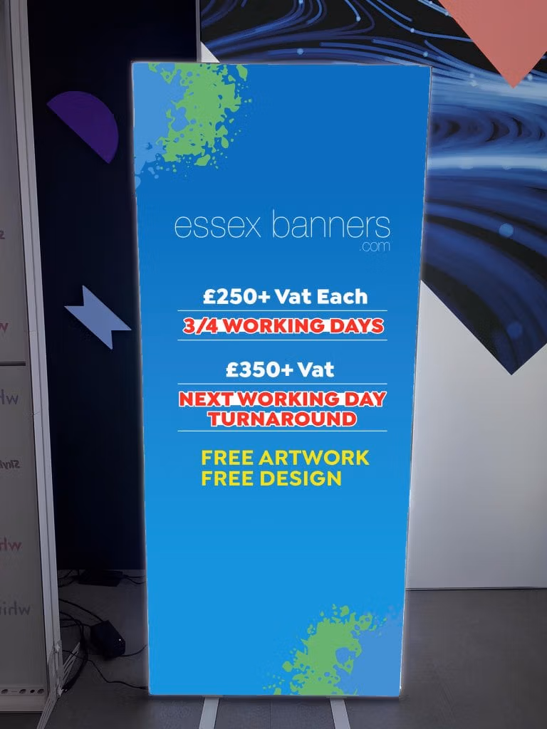 LED fabric lightbox