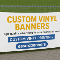 Custom vinyl banners