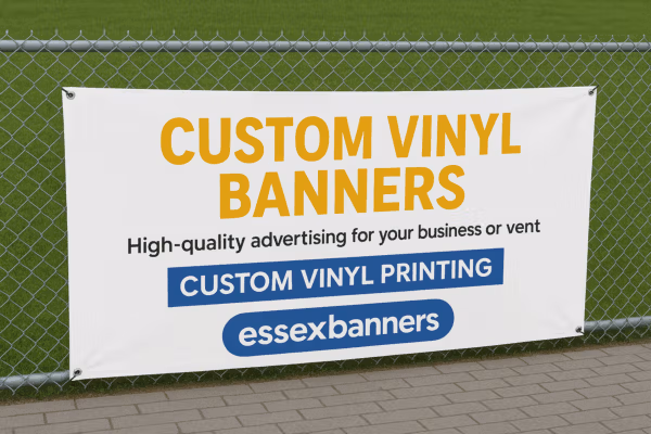 Custom vinyl banners