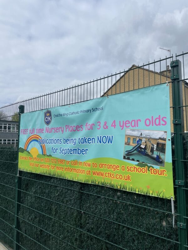 Ofsted banners
