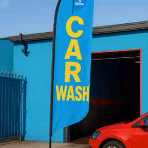 Car wash flags
