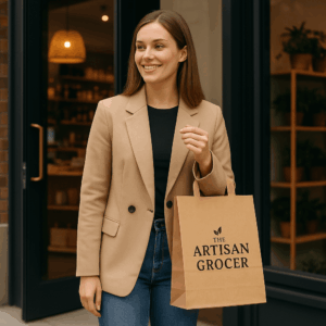 Printed paper bag