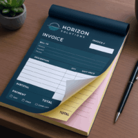 Full colour ncr invoice pads