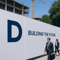 Custom printed hoarding