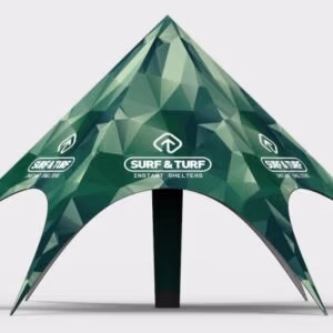11m star inflatable tent