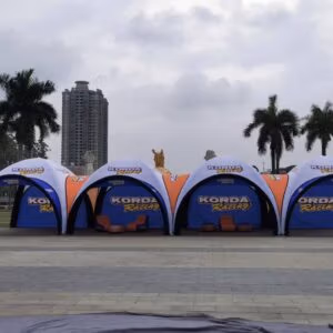 4 x 4m x 4m inflatable tent