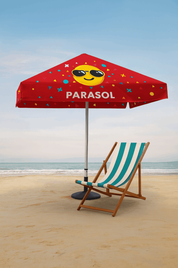 Printed parasols