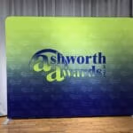 Stretch fabric backdrop