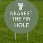 Golf tee signs