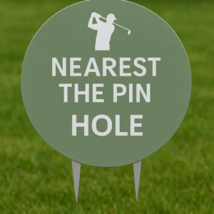 Golf tee signs