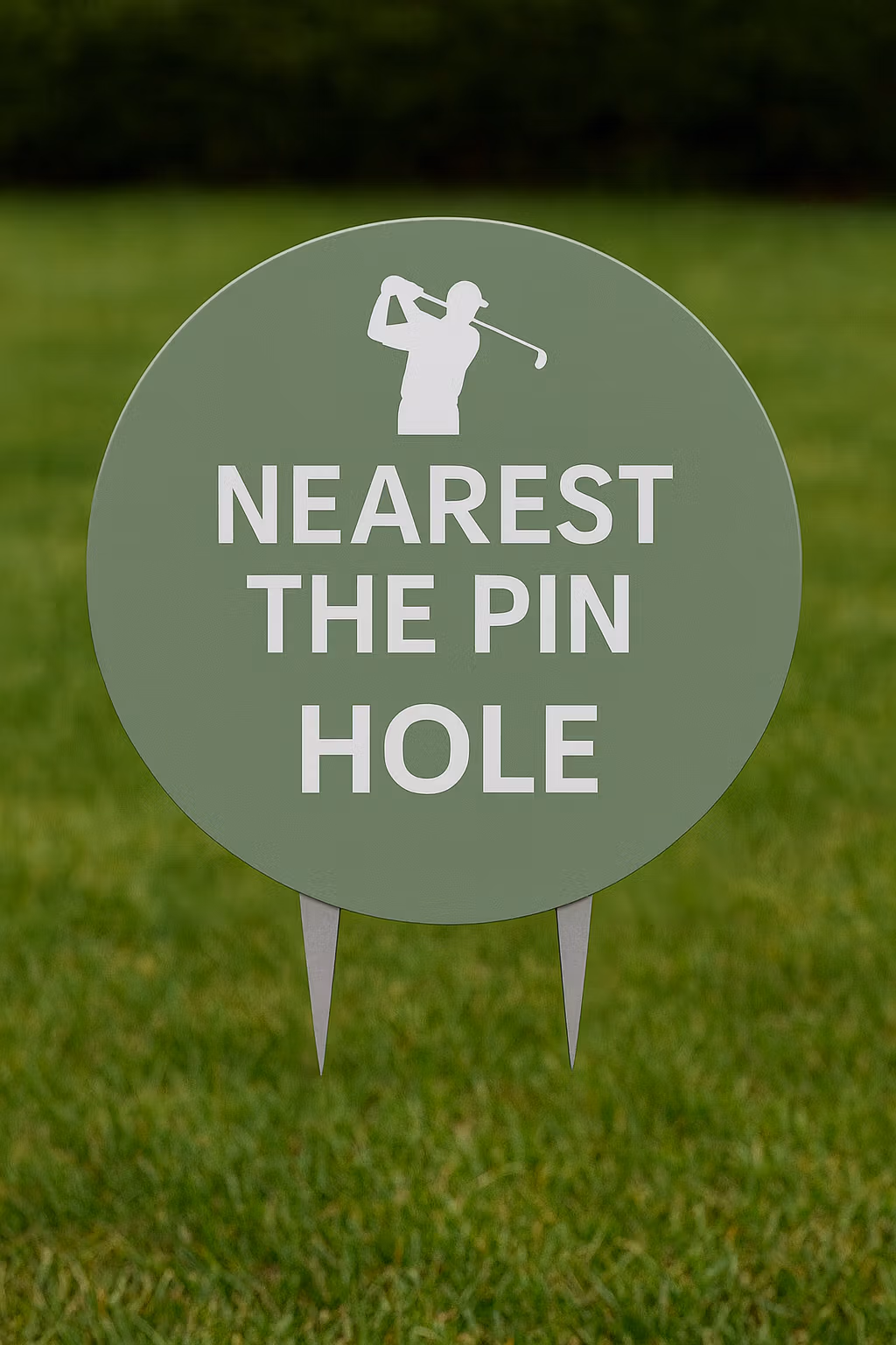 Golf tee signs