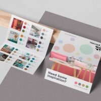 Folded business cards Essex