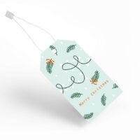 Gift tag printing