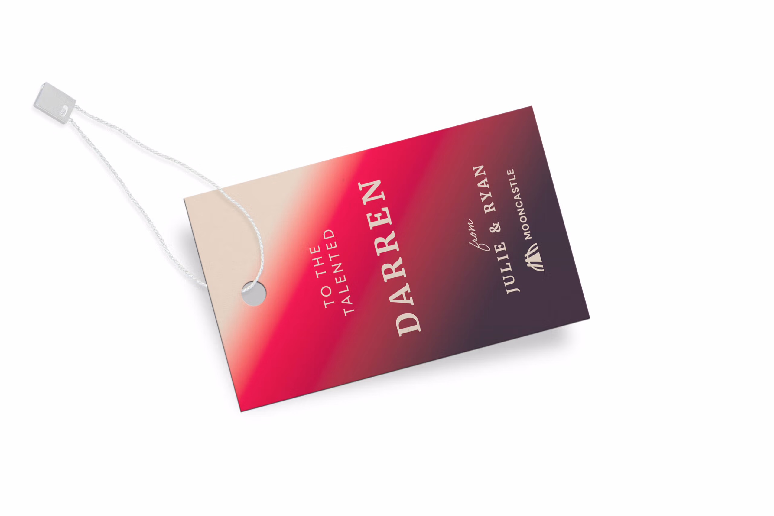 Gift tag printing essex