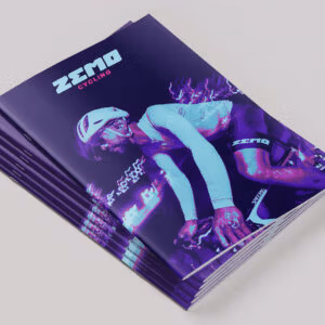 Printed stapled booklets
