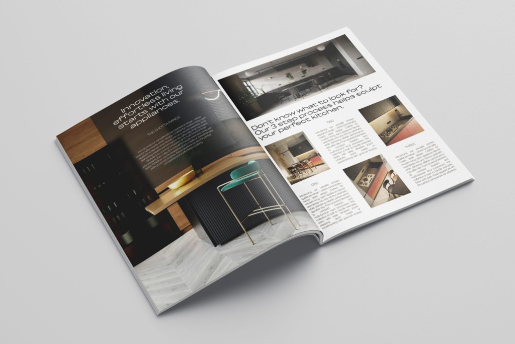 Custom printed stapled booklets